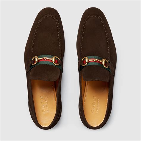 Gucci suede loafer